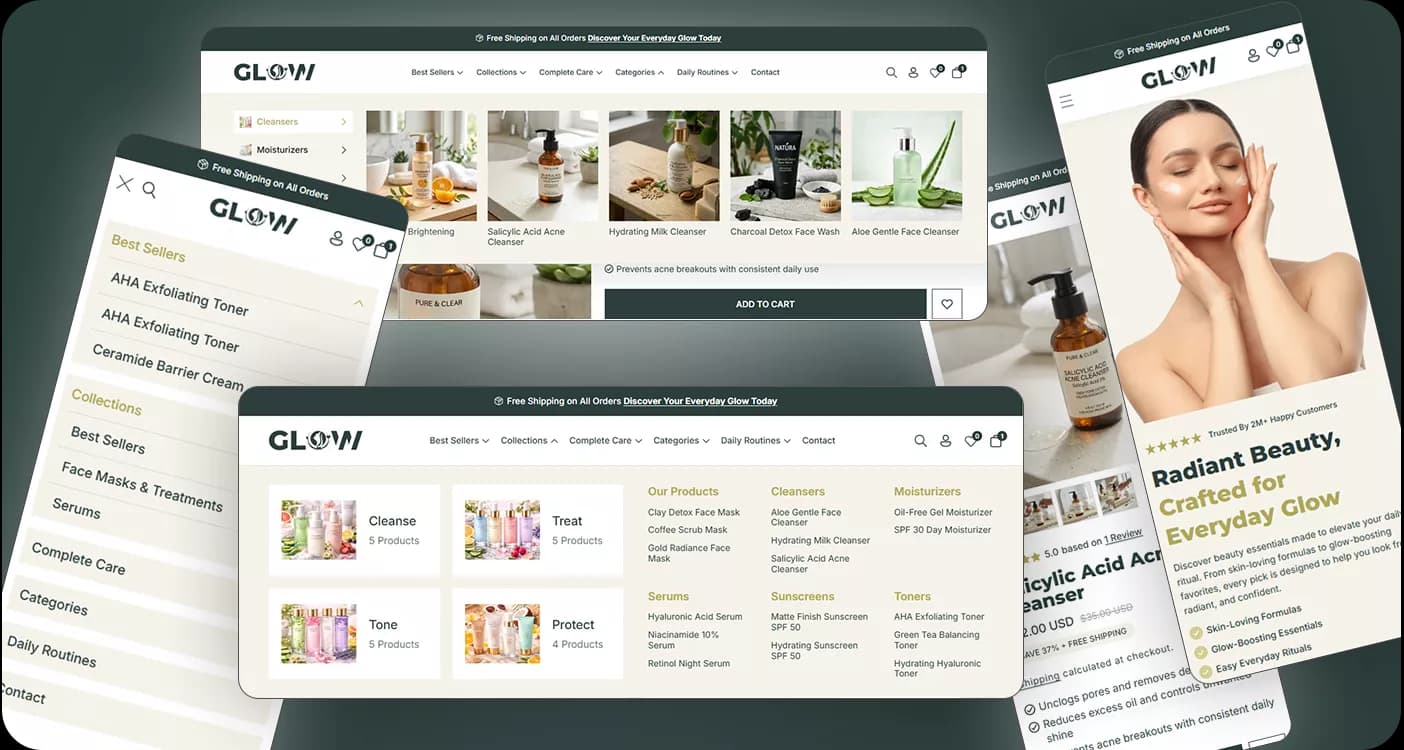 Beauty and wellness store