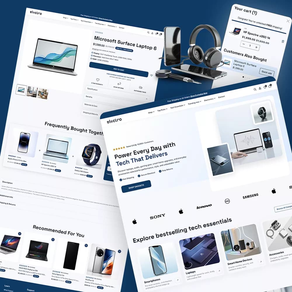  Electronics store
