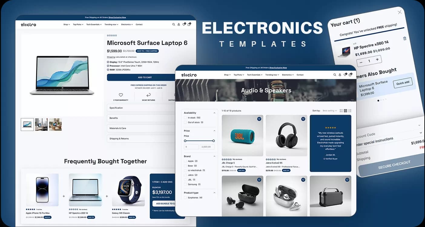Electronics store