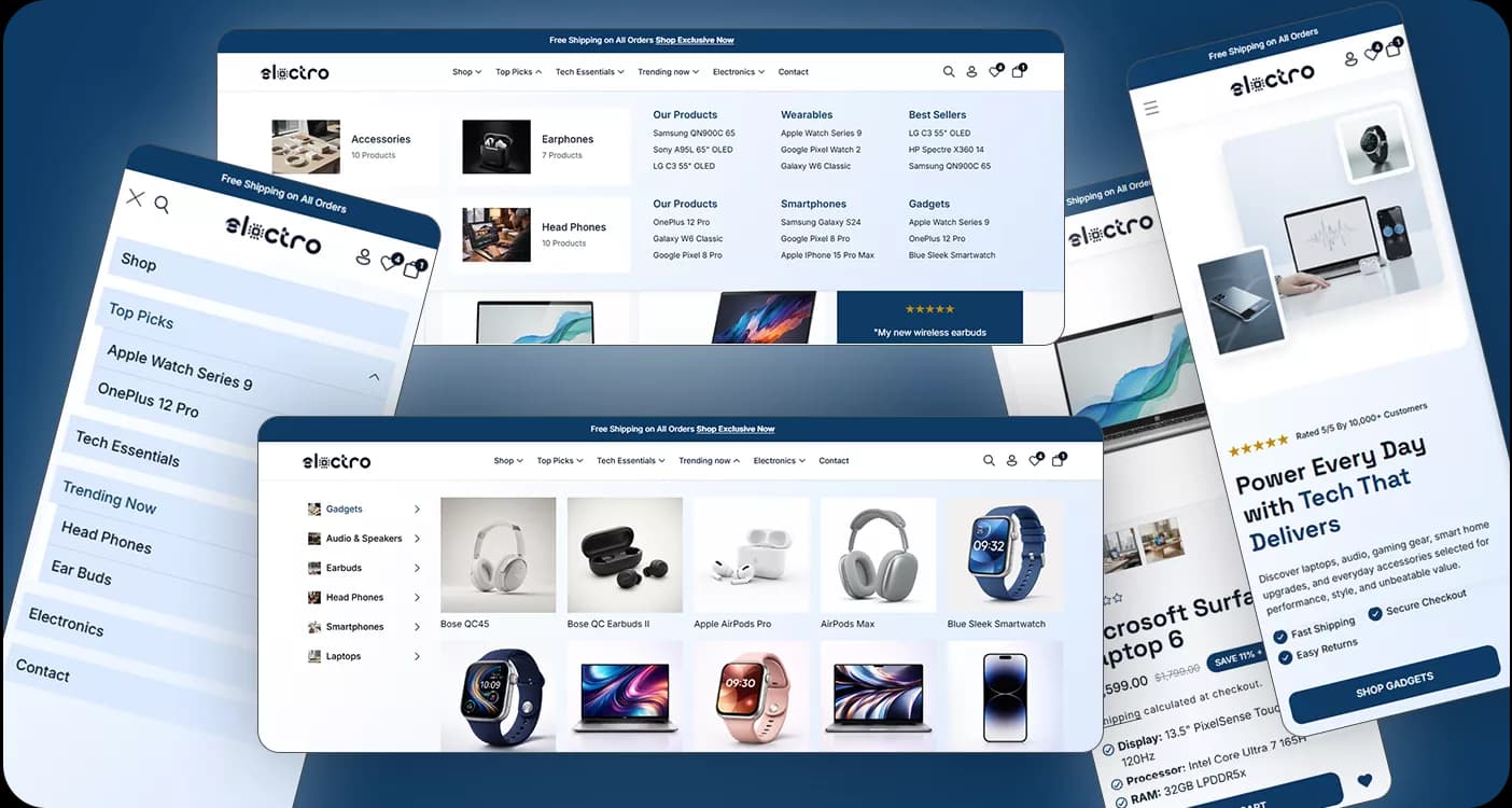 Electronics store