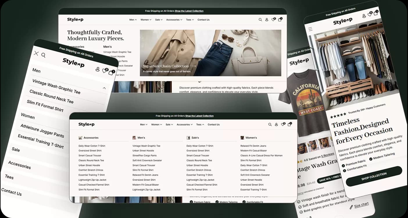 Fashion Apparel store