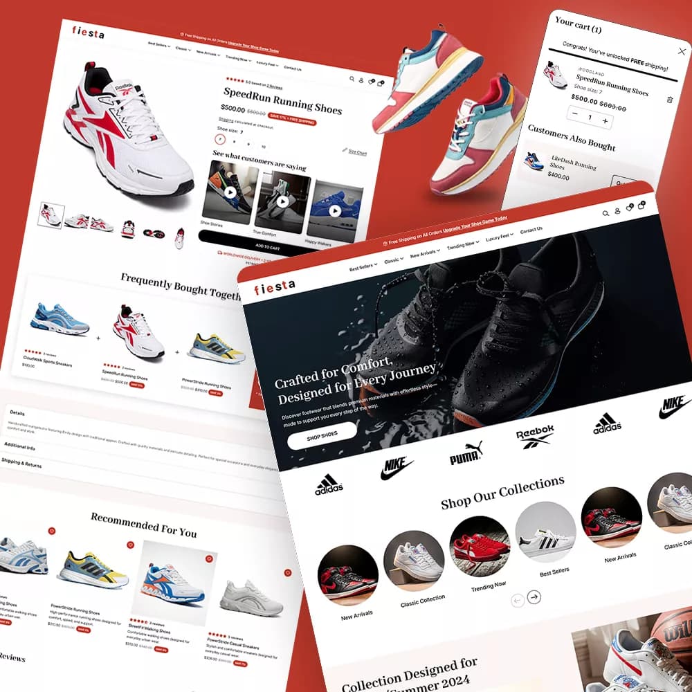 Footwear store