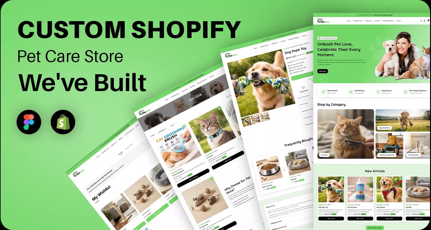 Pet care store
