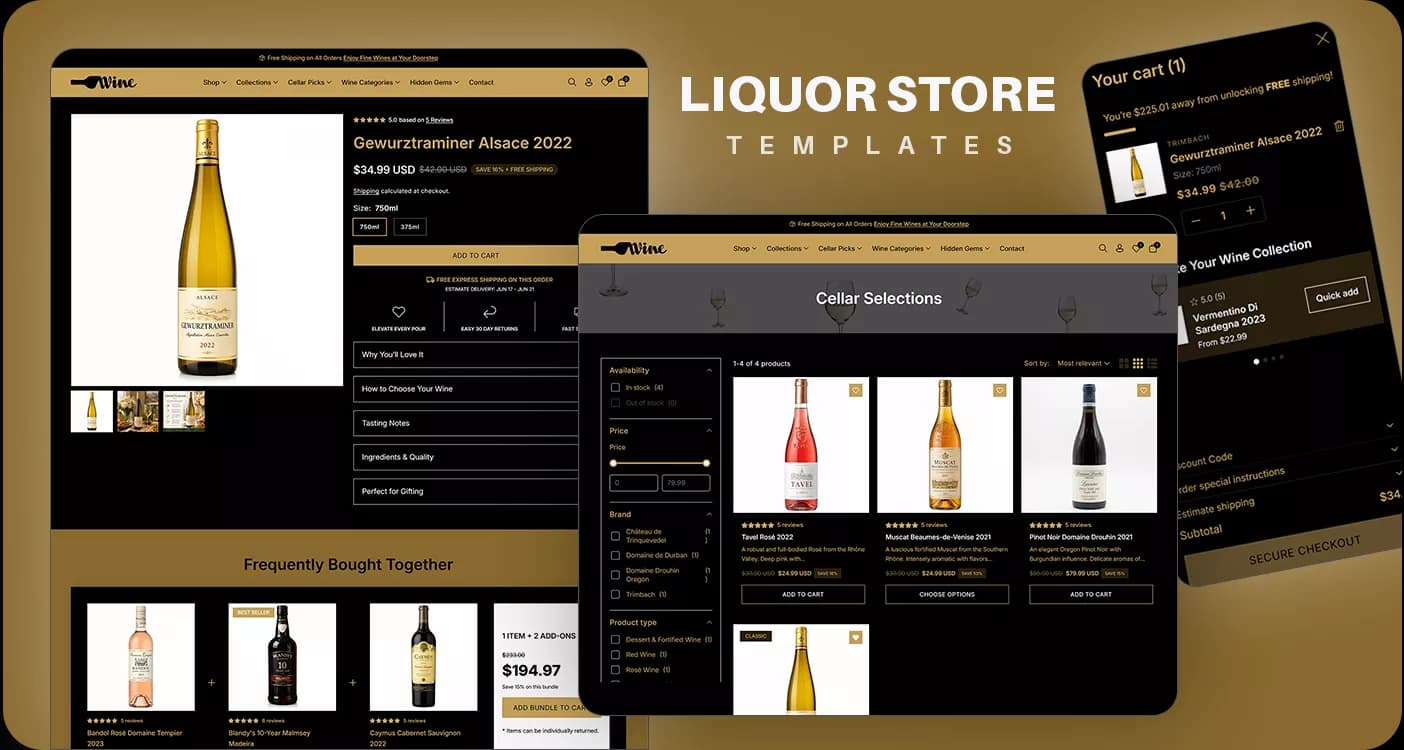 Wine and liquor store