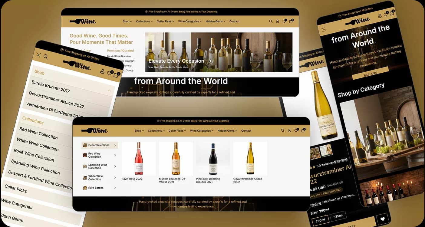 Wine and liquor store