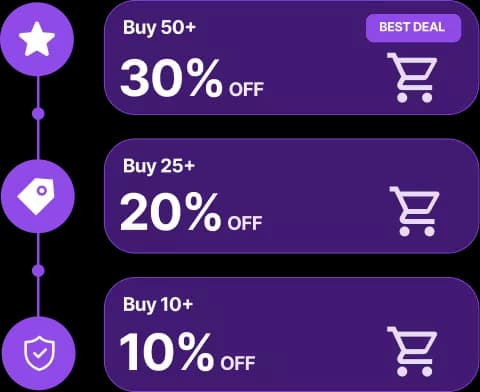Tiered volume discounts feature preview