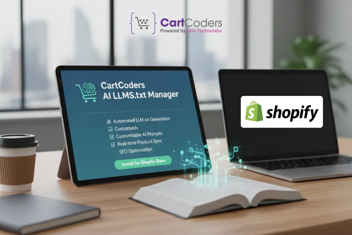 CartCoders Releases AI LLMs.txt Manager for Shopify Stores