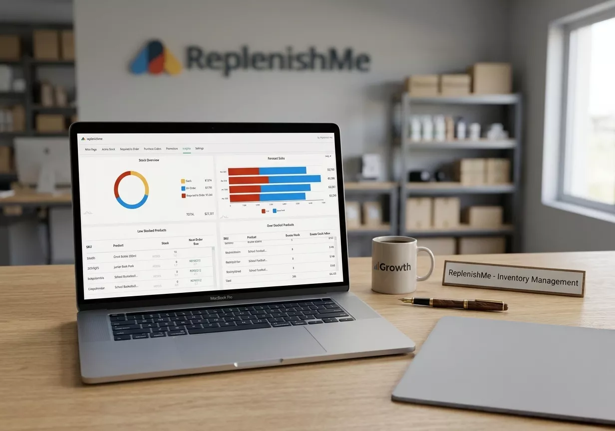 ReplenishMe project preview